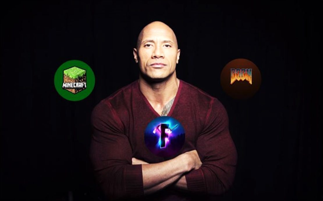 the rock in minecraft