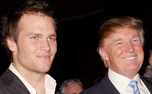 Tom Brady declined to answer a question about Donald Trump's