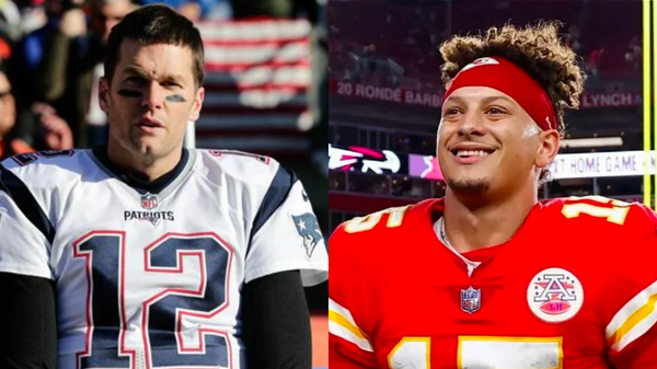 Tom Brady and Patrick Mahomes