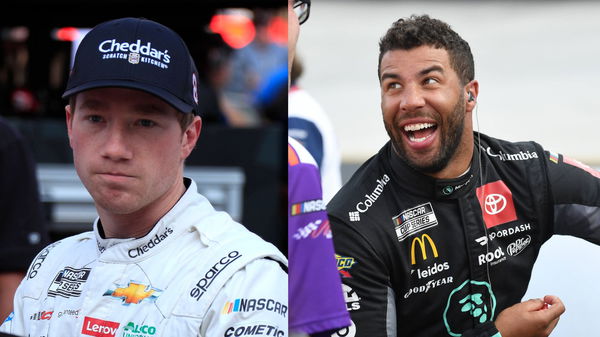 Bubba Wallace and Tyler Reddick