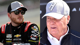 Ty Dillon and Rick Hendrick