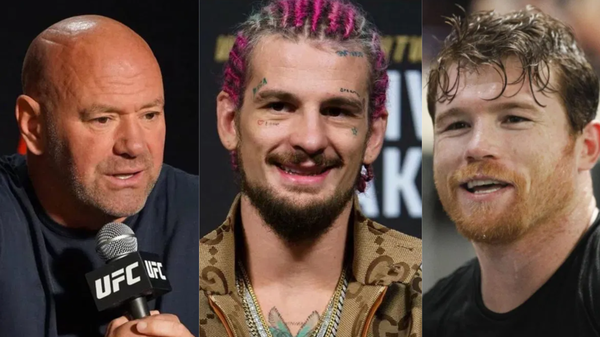 Dana White, Sean O&#8217;Malley, Canelo Alvarez