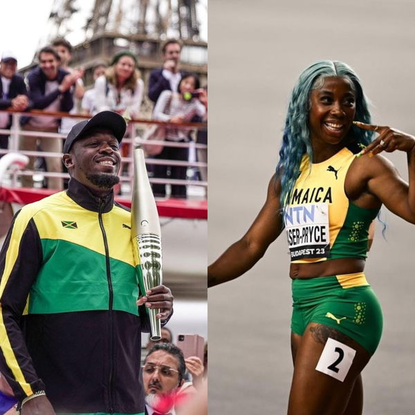 usain bolt and shelly ann fraser pryce