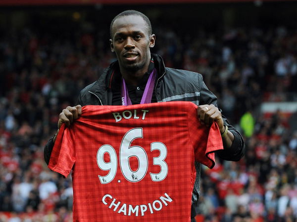 usain bolt manchester united