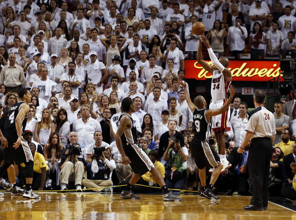 USP NBA: FINALS-SAN ANTONIO SPURS AT MIAMI HEAT S BKN USA FL