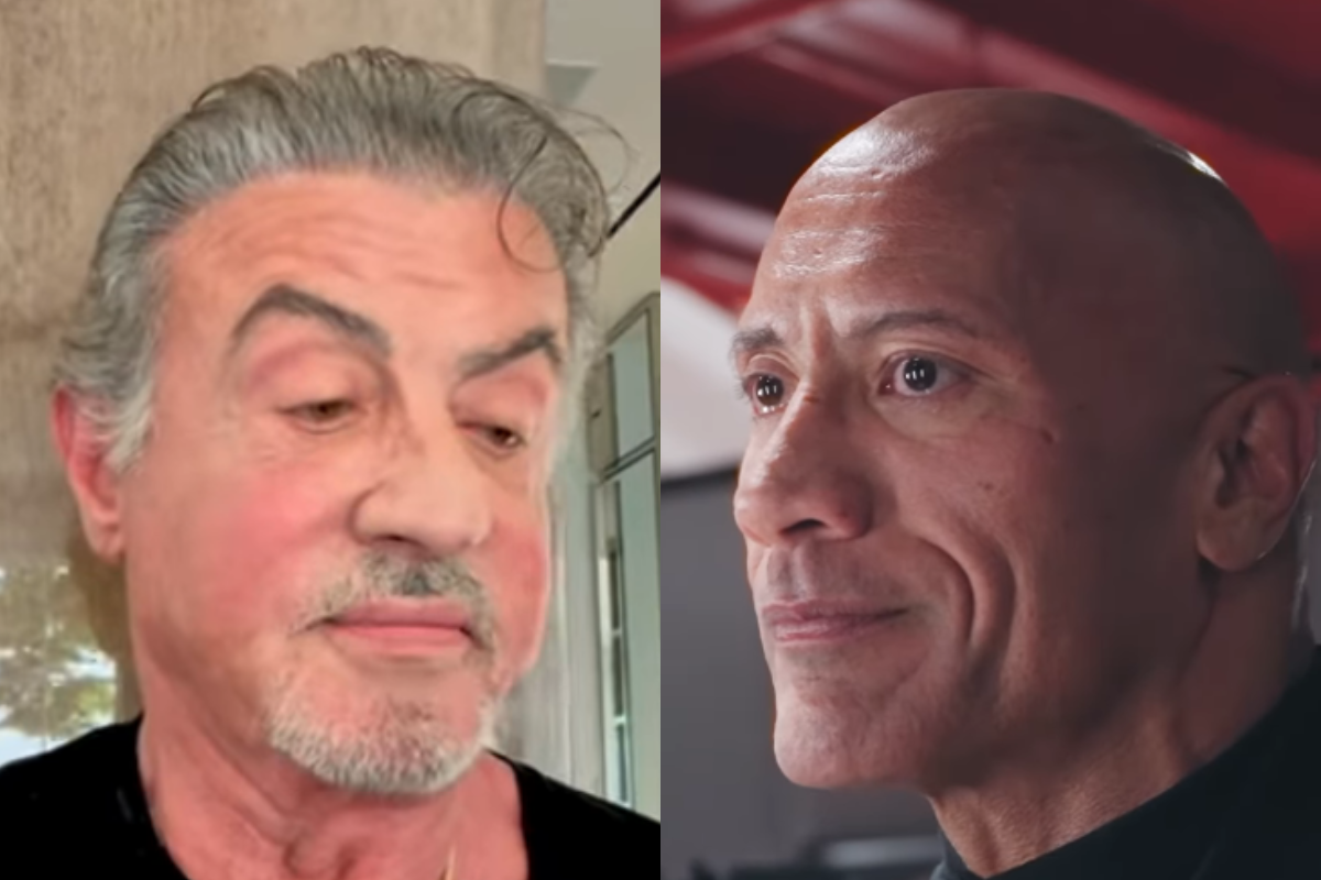 Sylvester Stallone Joins UFC Star as Dwayne Johnson Let’s Emotions Get the Better of Him During Father’s Tribute