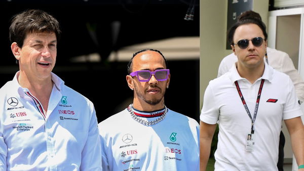 Toto Wolff, Lewis Hamilton, Felipe Massa