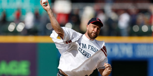 Travis Kelce in baseball