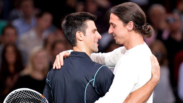 Novak Djokovic Zlatan Ibrahimovic